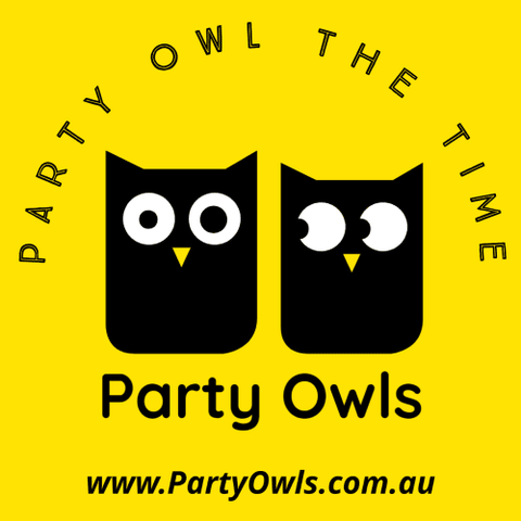 Party Owls Party Owl The Time www.partyowls.com.au