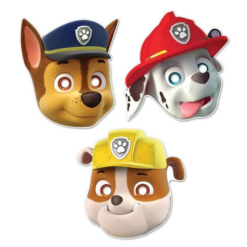 Paper Masks 8pk PAW Patrol 360159 - Party Owls