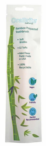 OraBrite Bamboo Individually Wrapped Toothbrush