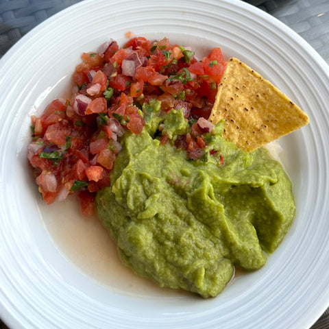 Princess Cruises Buffet Corn Chips and Guacamole - March 2024