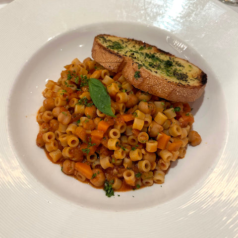 Princess Cruises Majestic Princess Vegan Menu 4 - Pasta - March 2024