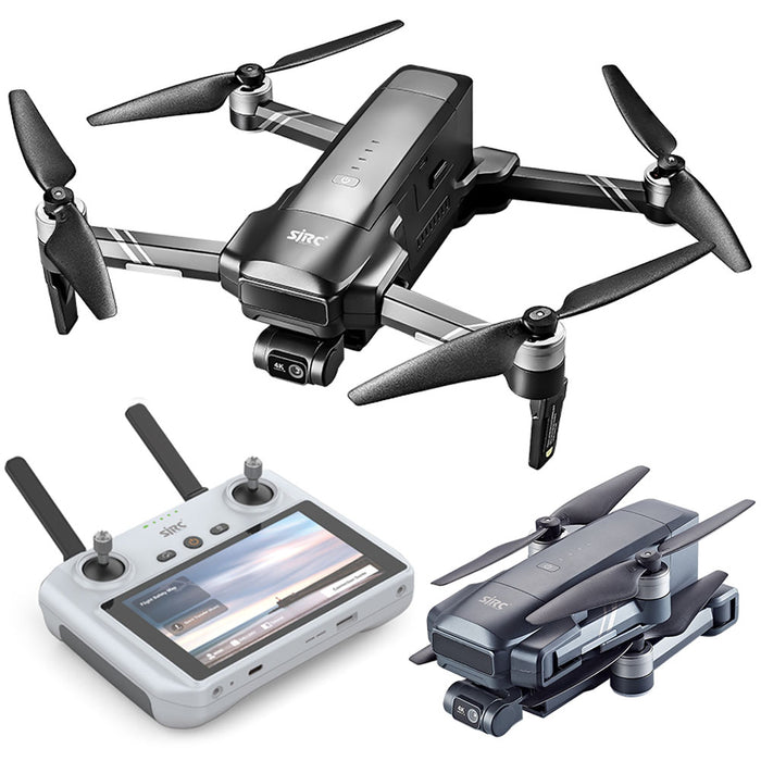 ホビーラジコン 4K Drone SJRC F22 S3 XR 4K Drone 3-Axis Gimbal 6KM FPV Quadcopter