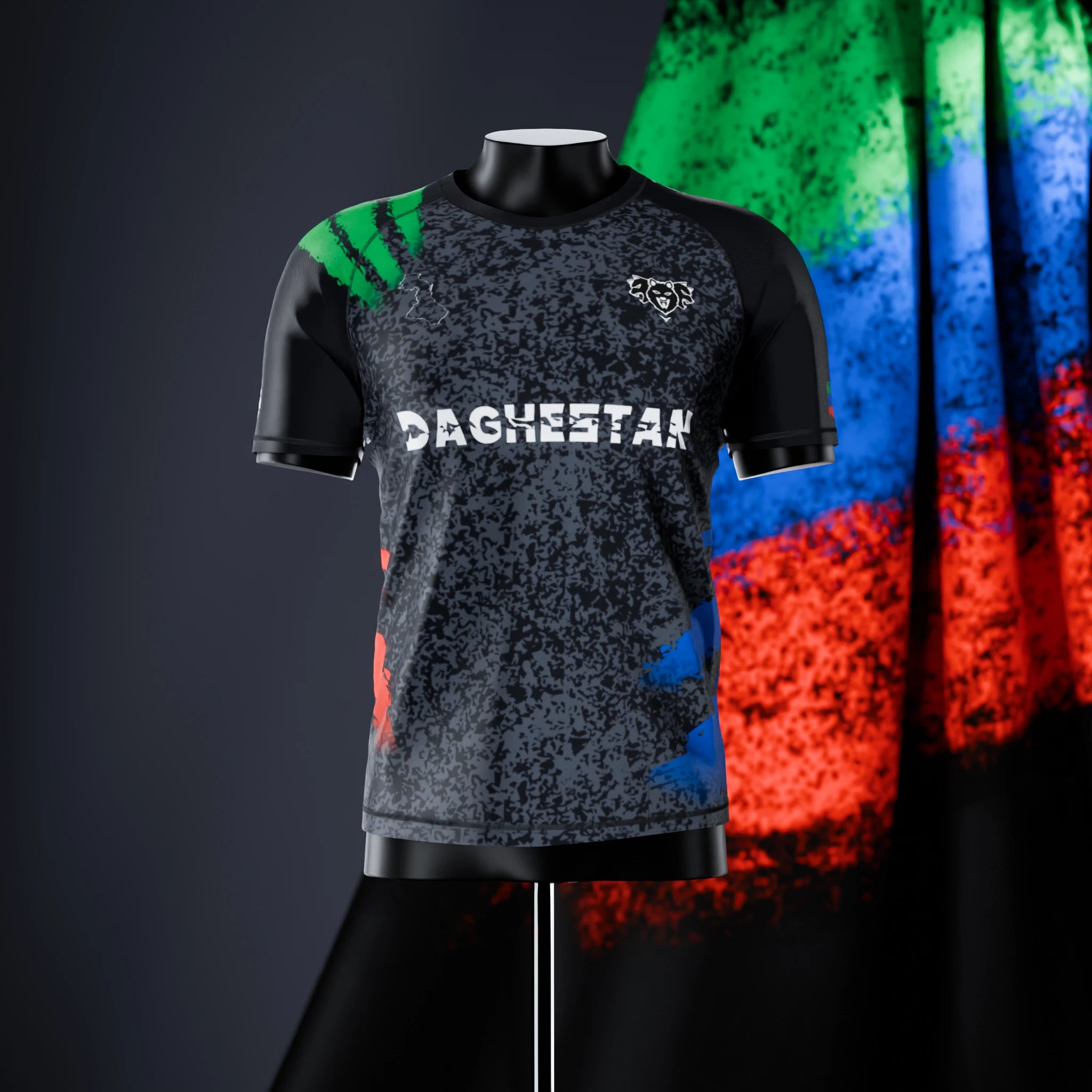 Rashguard à manches courtes - Daghestan