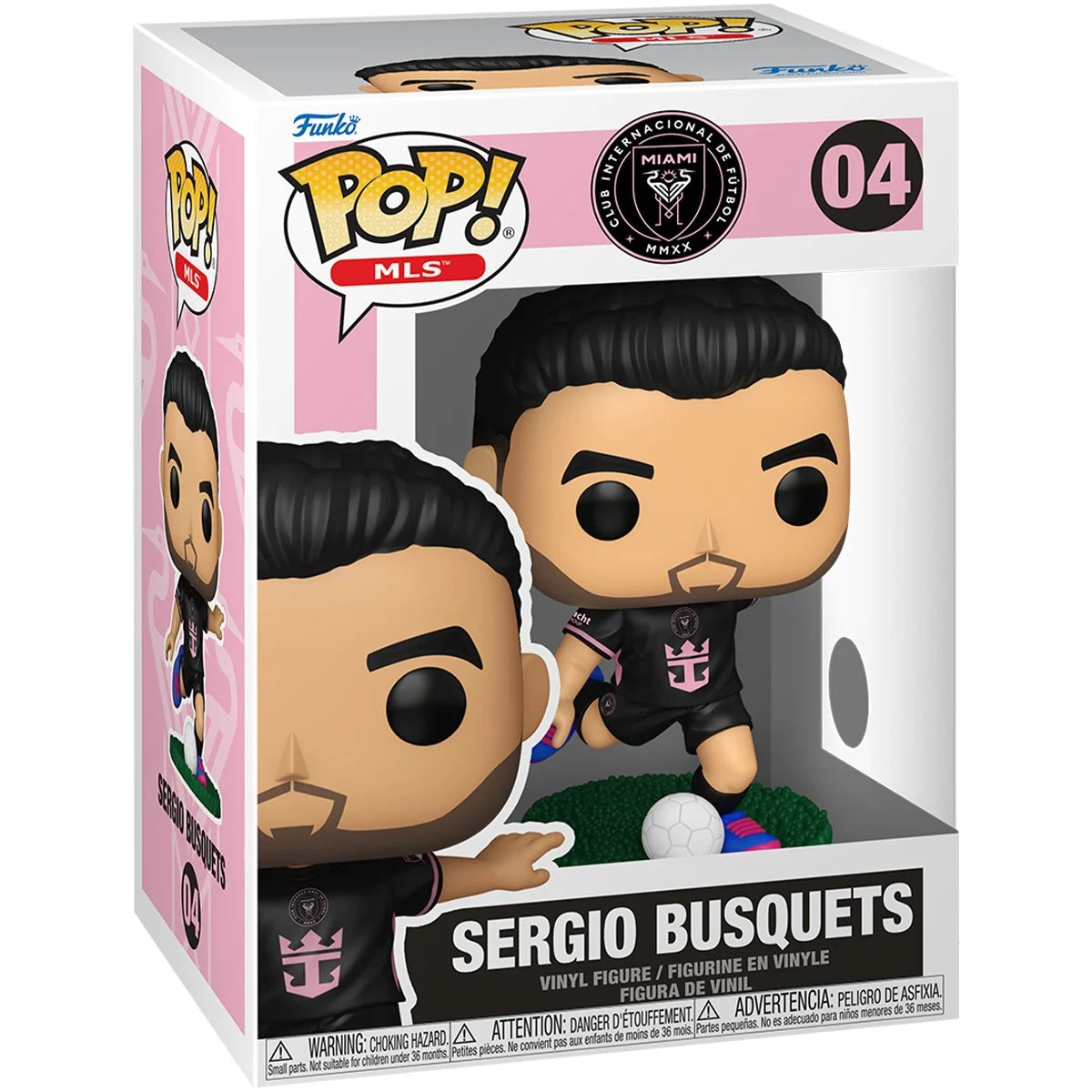 Soccer MLS Inter Miami Sergio Busquets (Away) Pop! #04 (PRE-ORDER)