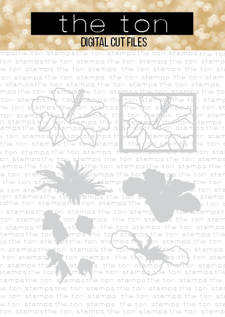 Download Hibiscus Layered Coverplate Bundle SVG Cut File - The Ton