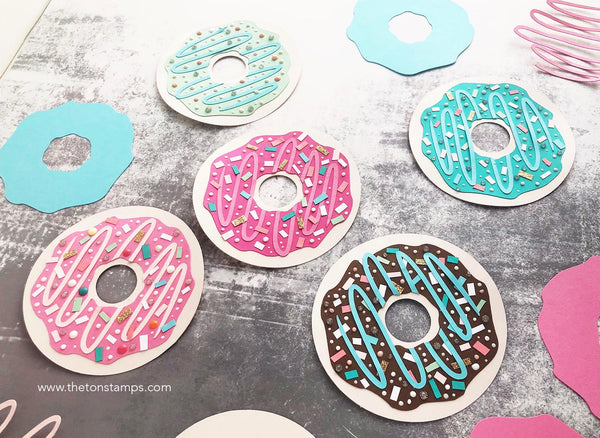 Download Buildable Donut SVG Cut File - The Ton