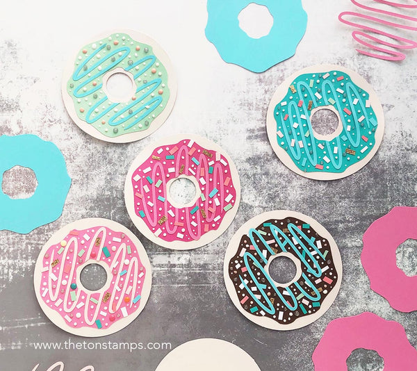 Download Buildable Donut SVG Cut File - The Ton