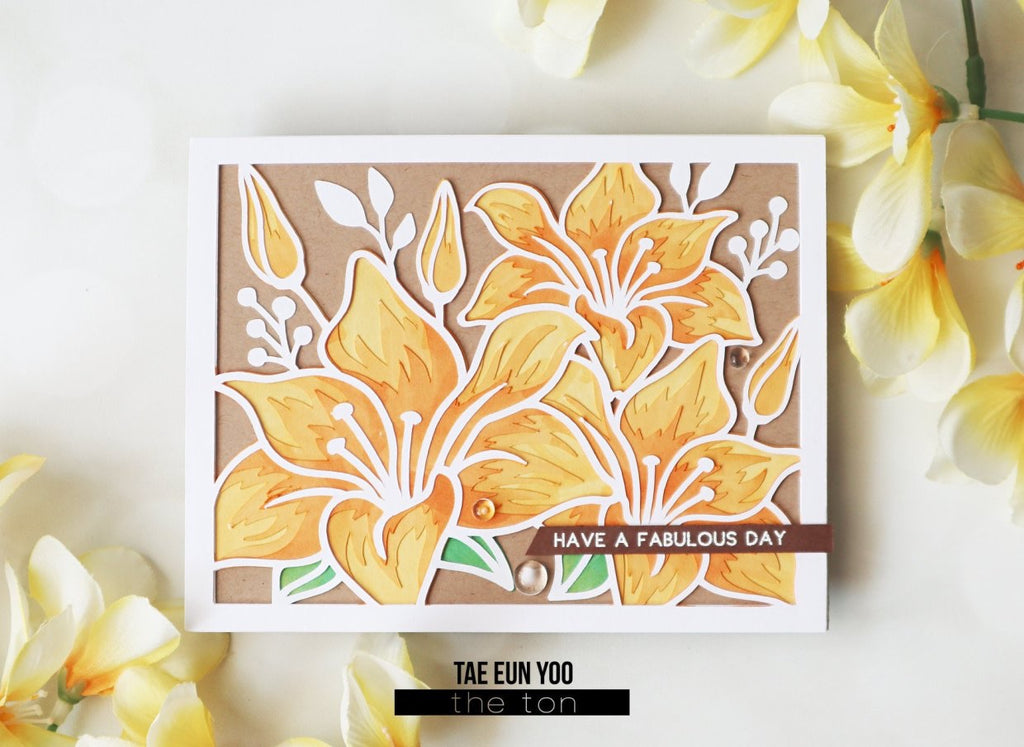 Lily Trio Layering Coverplates Svg Cut File The Ton