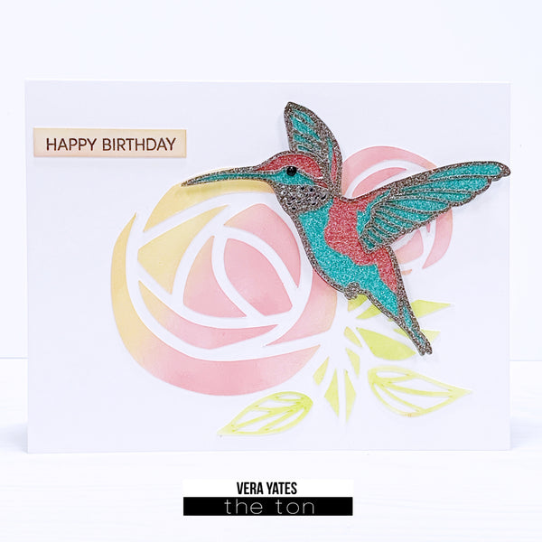 Download Hummingbird Layering SVG Cut File - The Ton