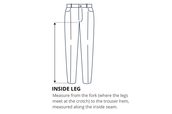 How to measure your inside leg | Ron Bennett Big Men