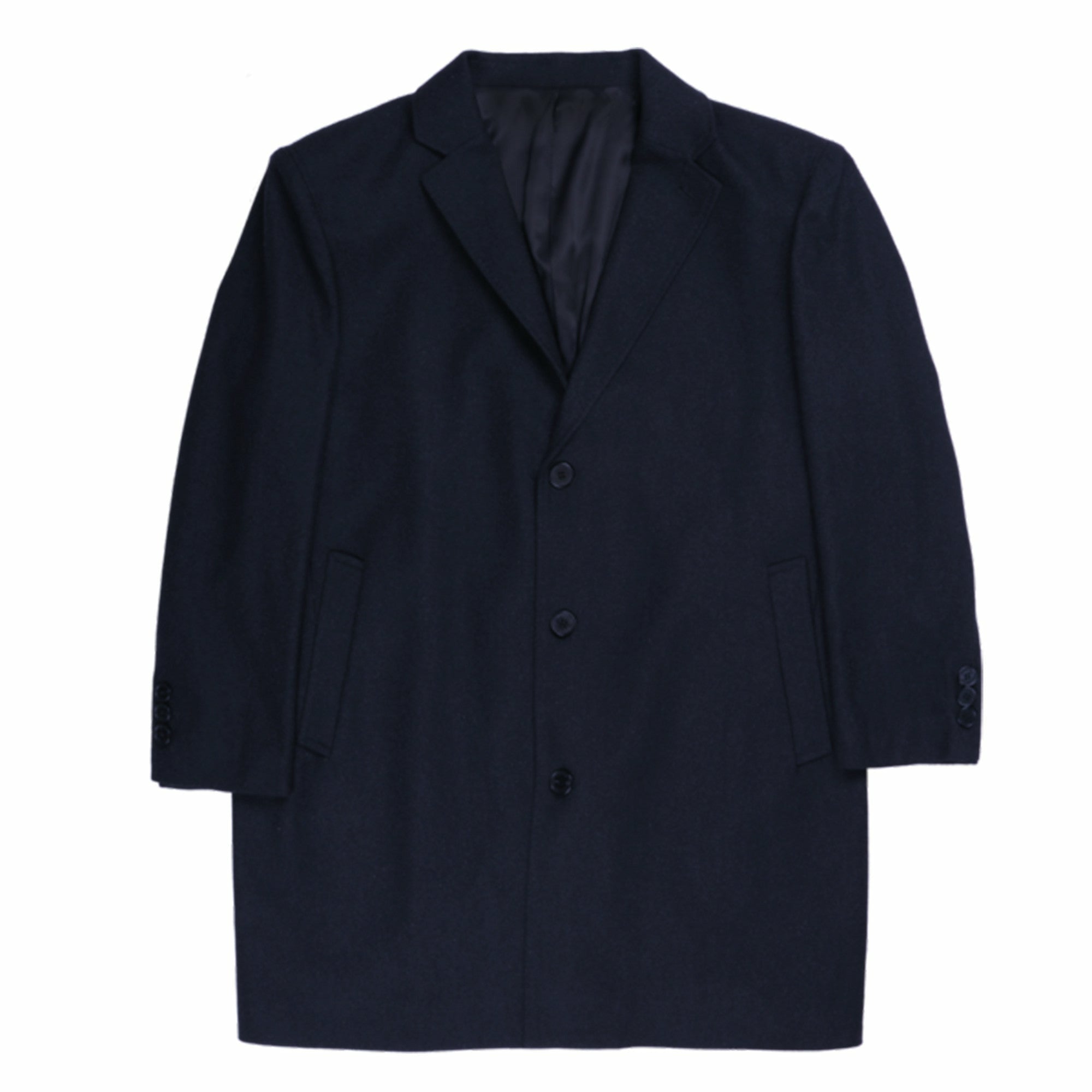 Bennett Heritage Winter Overcoat in Navy