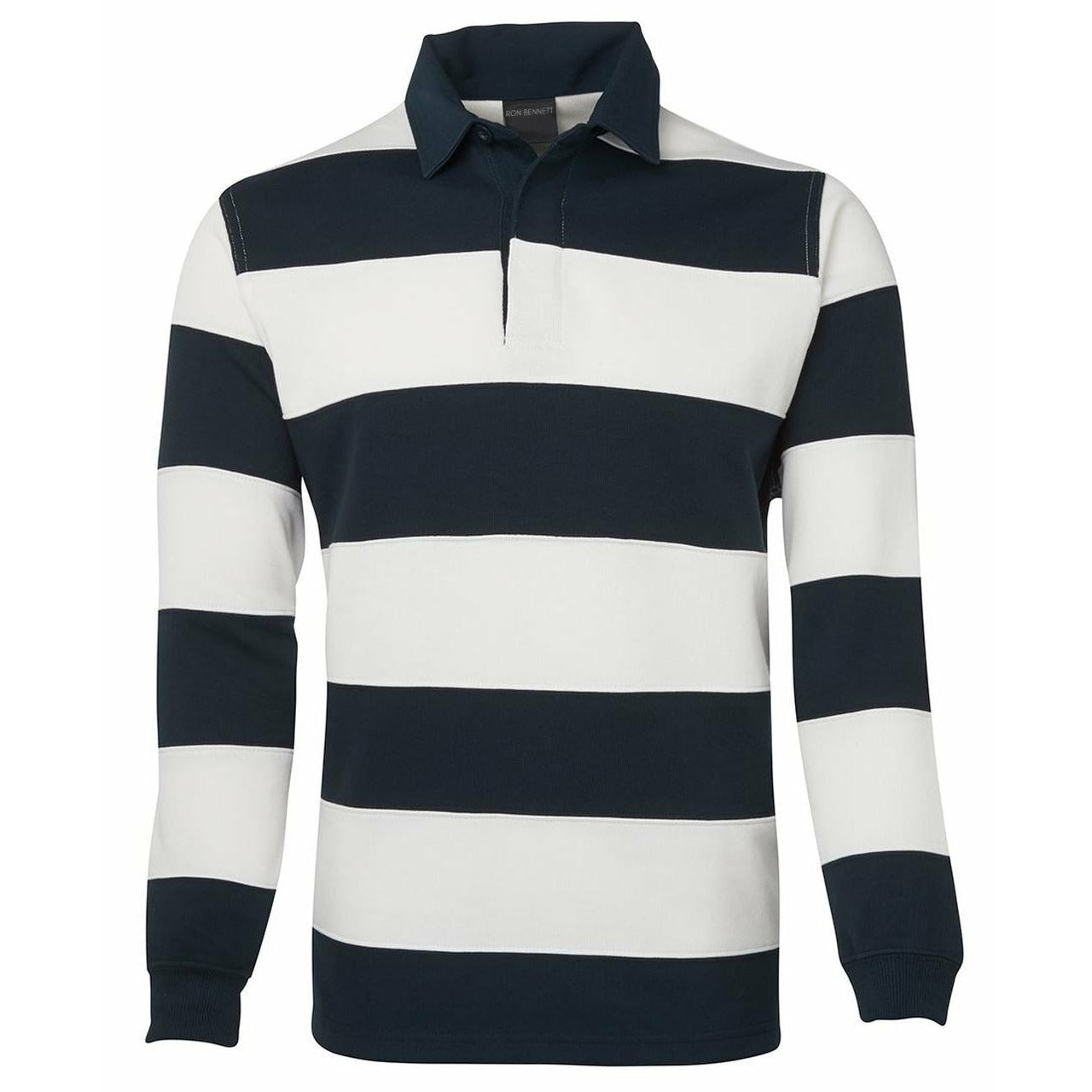 Big Men's Striped Rugby