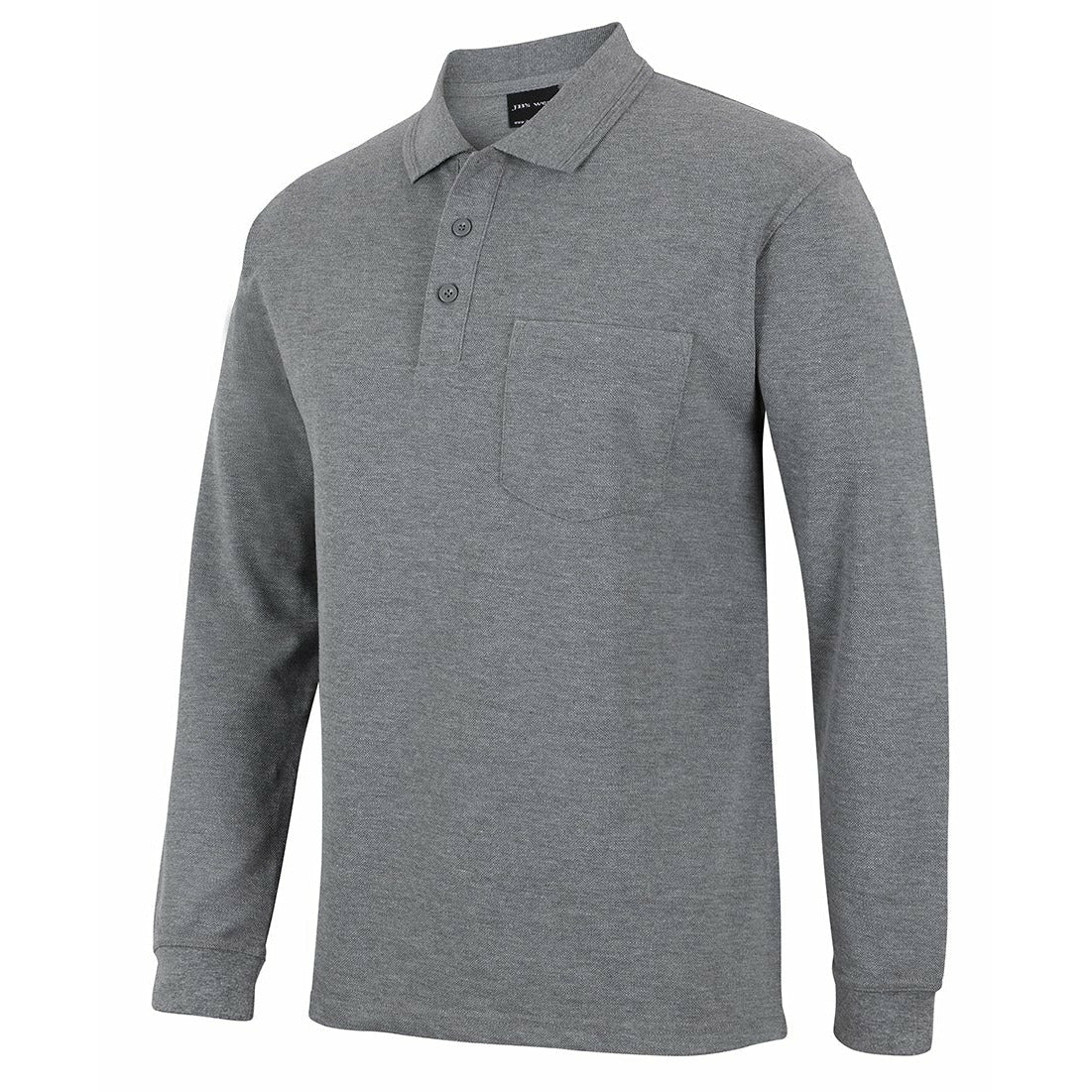 Big Men's Long Sleeve Pocket Polo