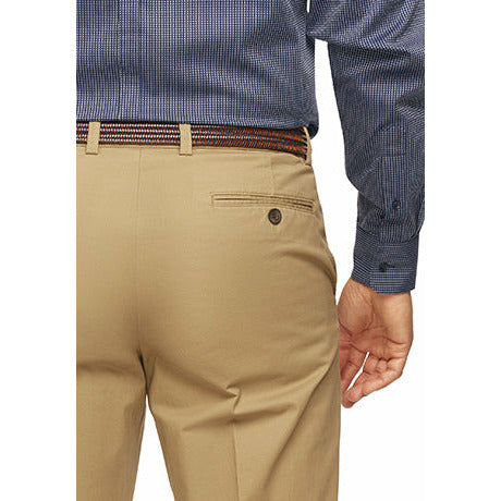 City Club Mariner Harbour Flexi Waist Cotton Stretch Chinos - Big Men's ...