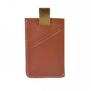 Harris Tan Genuine Leather Thin Card Wallet in Gift Envelope