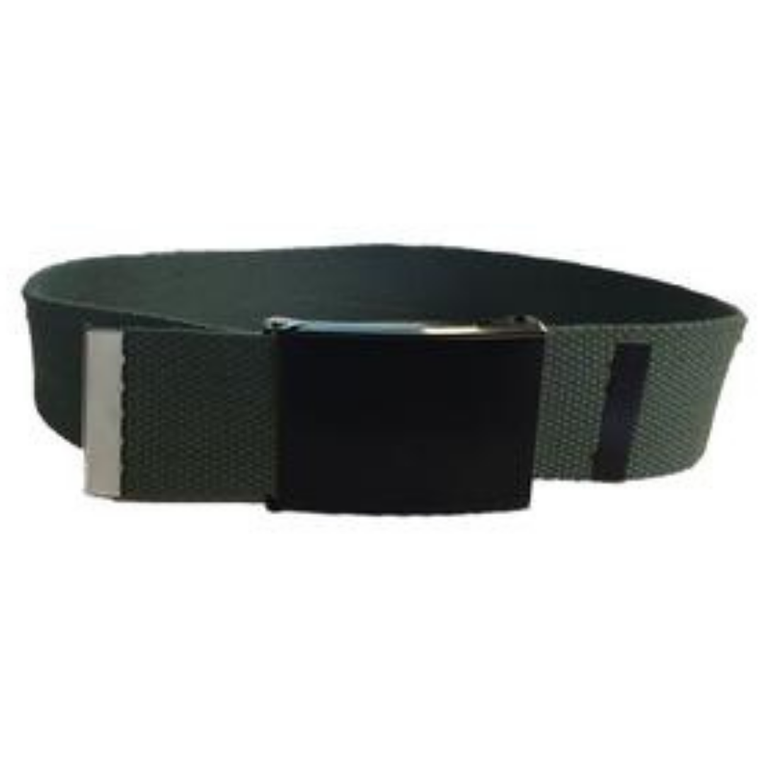 Otto Woven Belt with Matt Black Buckle