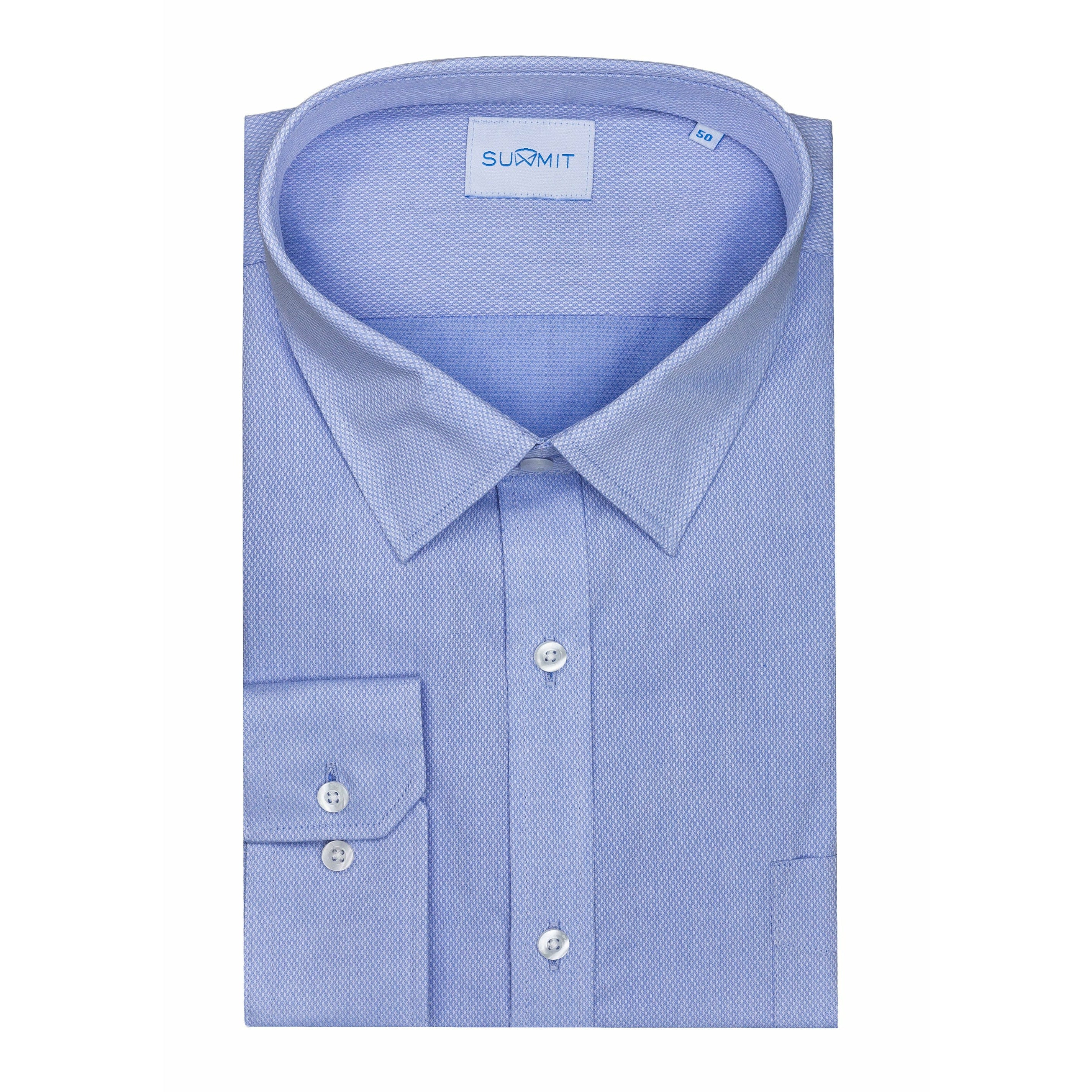 Summit Edmund Business Shirt in Sky