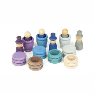 Grapat Aguamarina Winter Nins Playset - Tree Hollow Toys