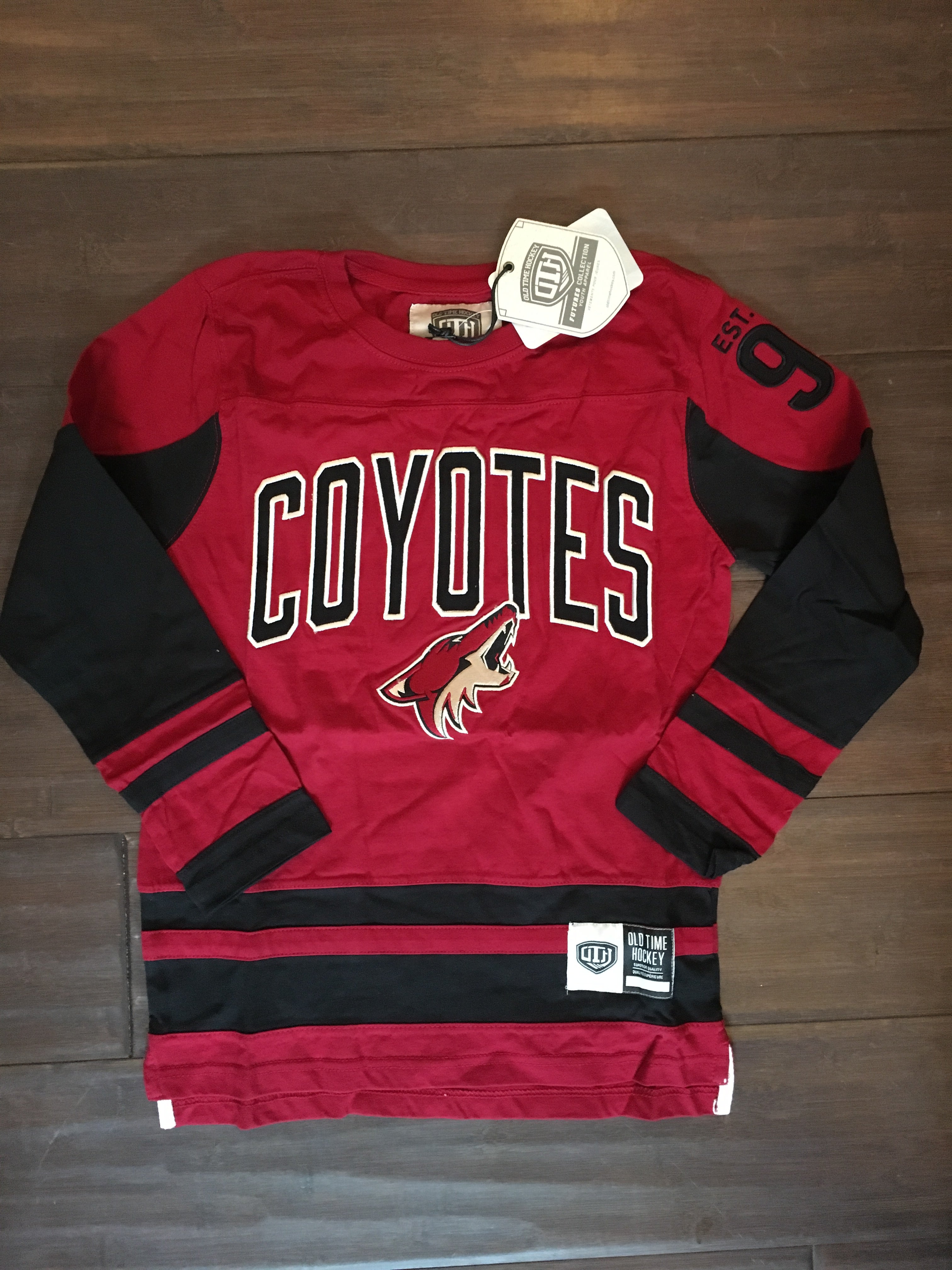 arizona coyotes youth jersey