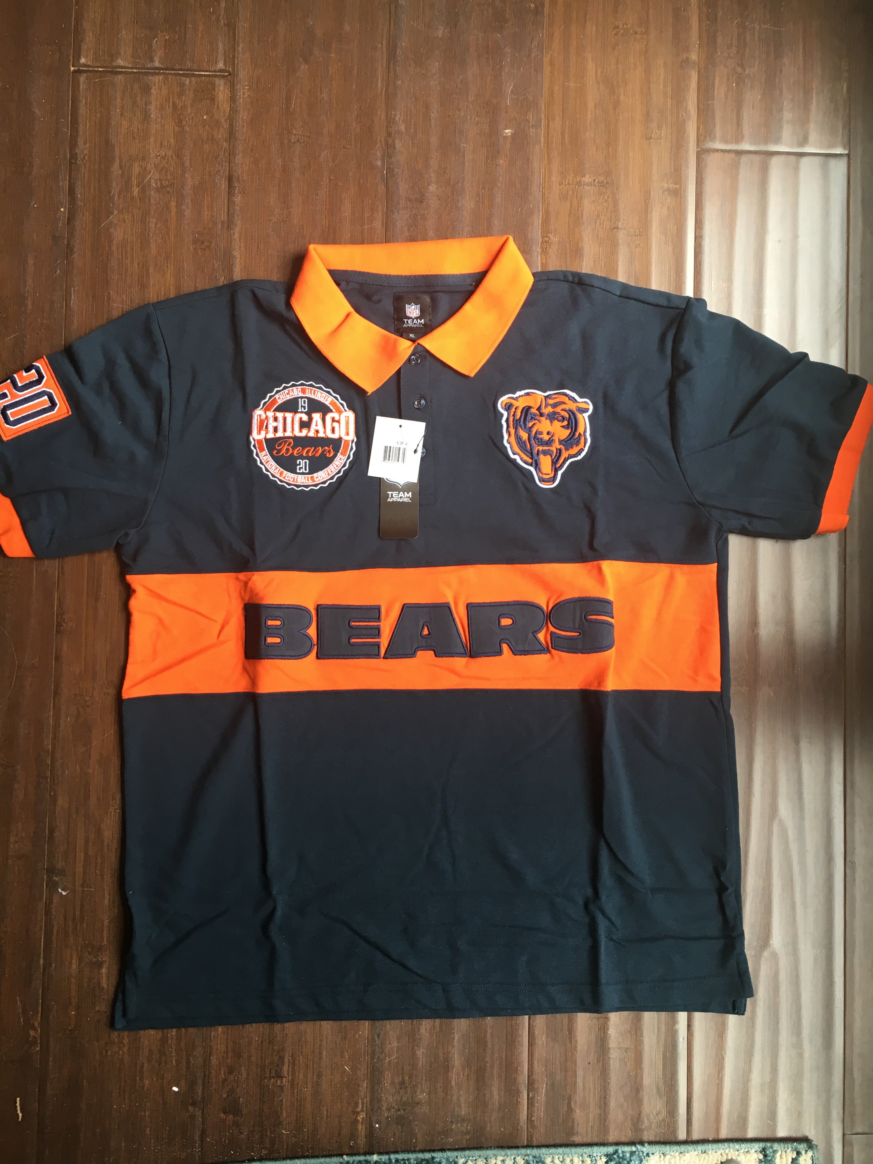 chicago bears polo shirt