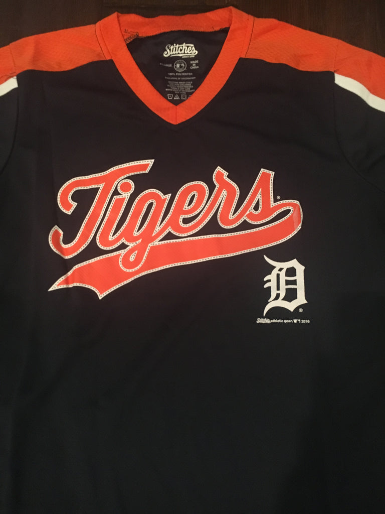 detroit tigers pullover jersey