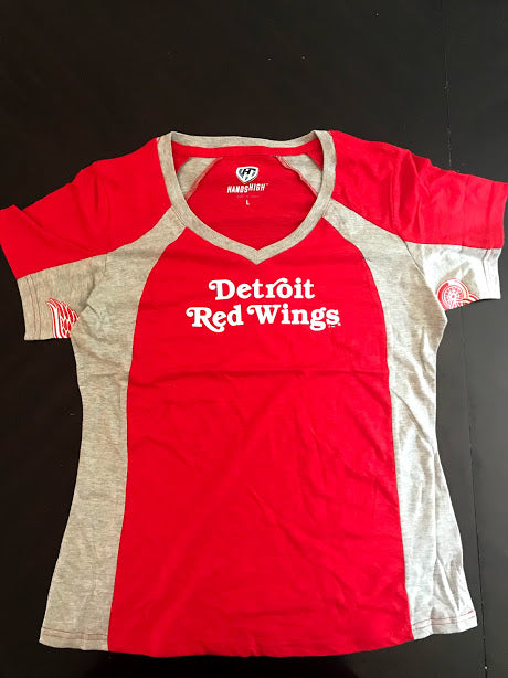 red wings t shirts women's