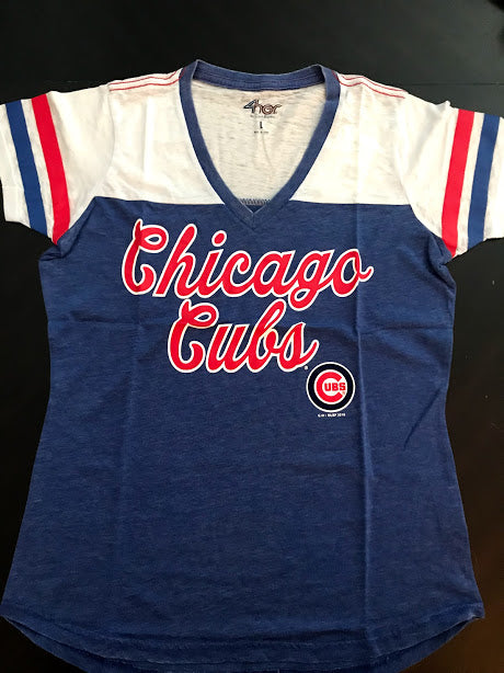 chicago cubs v neck jersey