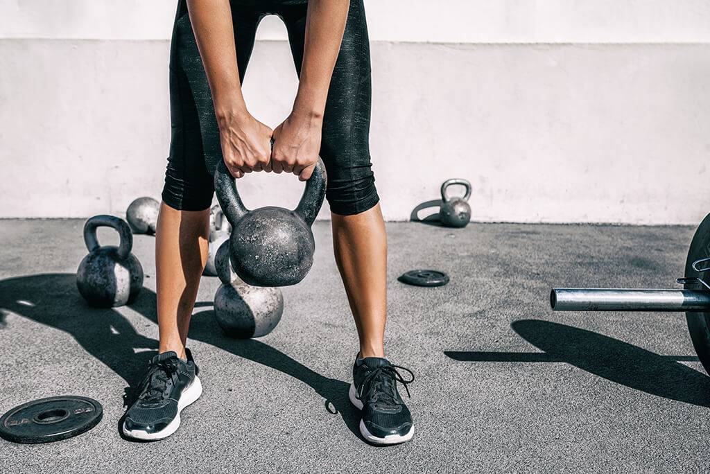 kettlebell exercise