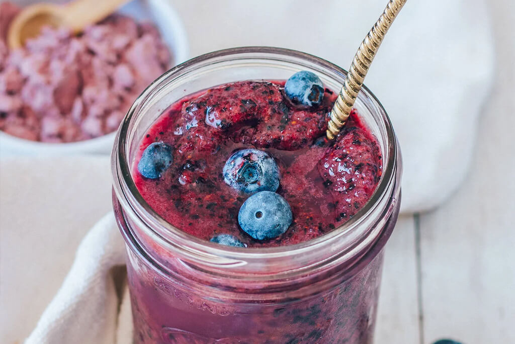 Blueberry Acai Slushie