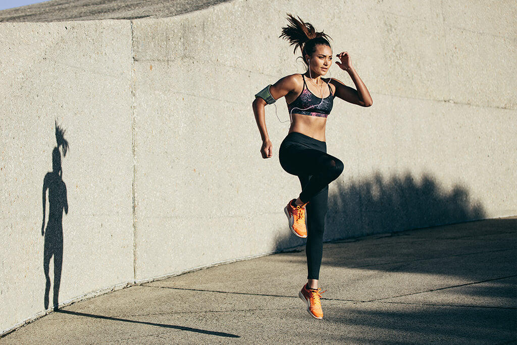 girl working out