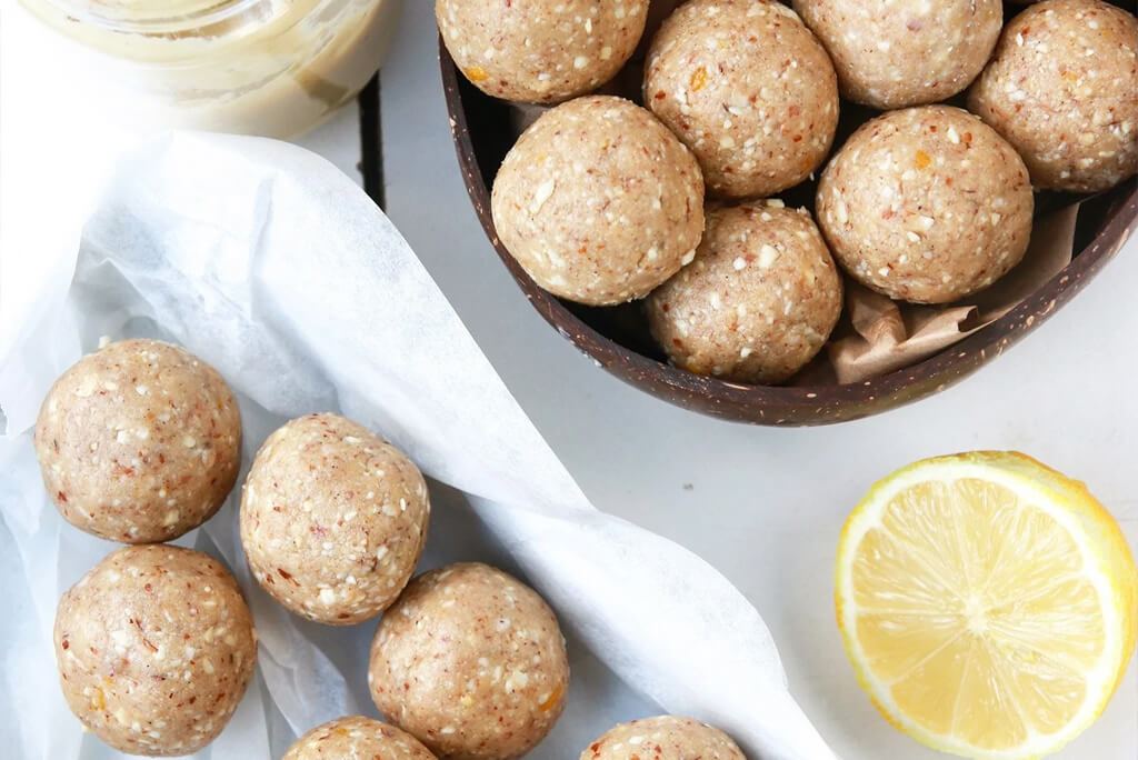 Lemon Coconut Bliss Balls