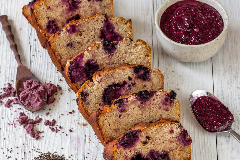 Blackberry Lemon Loaf & Blackberry Jam