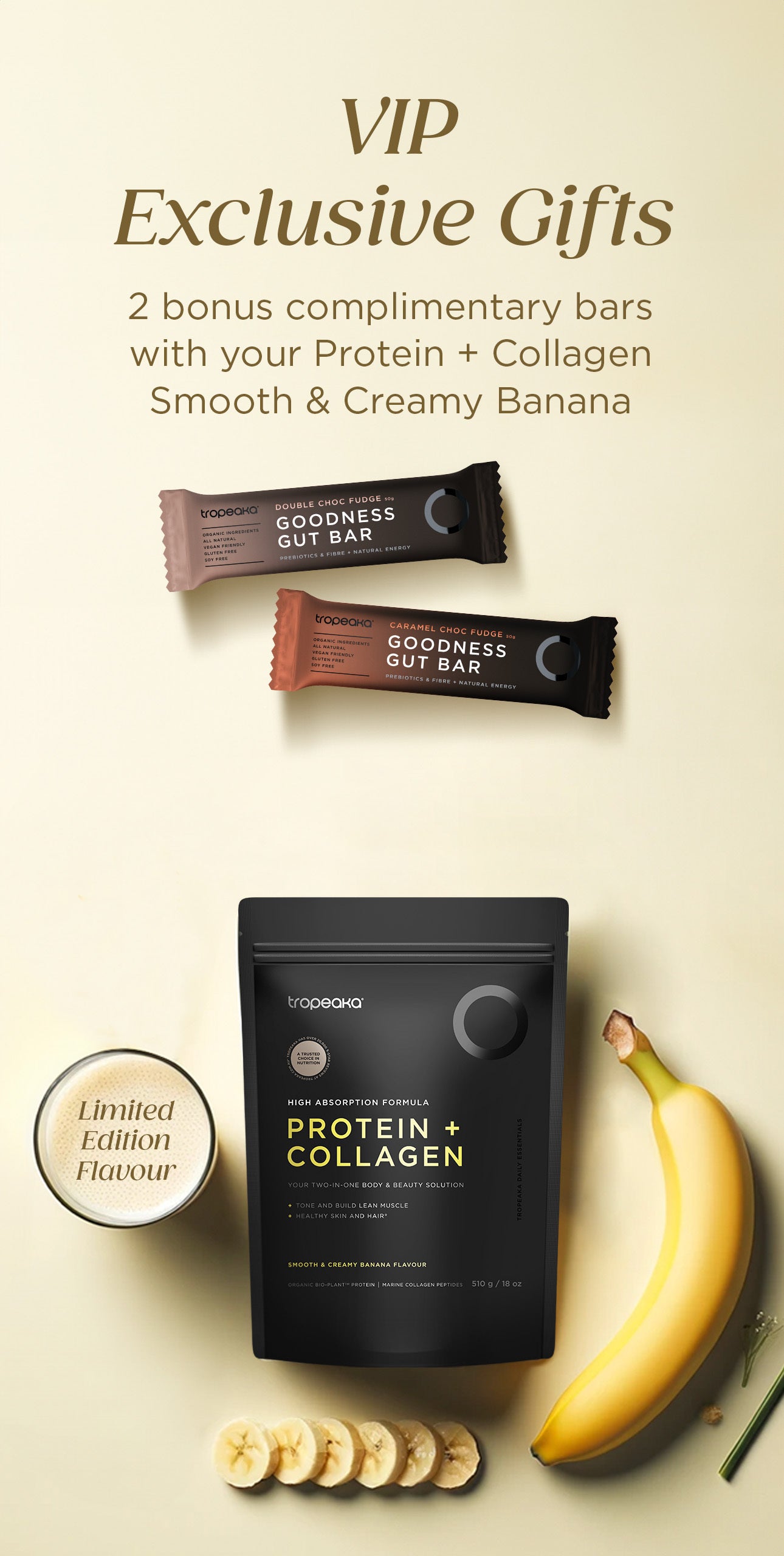 Protein + Collagen Smooth & Creamy Banana
