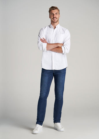 tailored shirt with jeans
