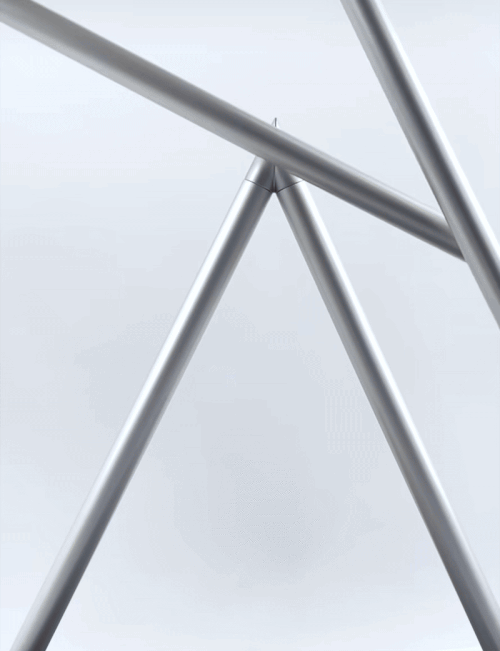 Puzzloria™ | Infinite Motion Kinetic Art Sculpture - Puzzloria swinging sticka