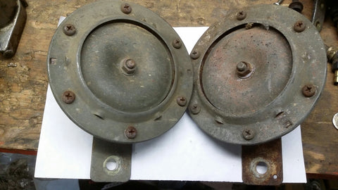 Restored parts before plating