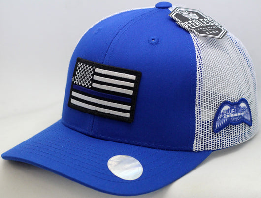 blue lives matter ball cap