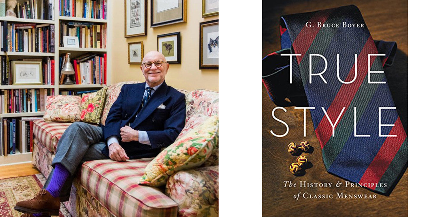 Bruce Boyer image by Colin Coleman, True Style: The History & Principles of Classic Menswear by Bruce Boyer 