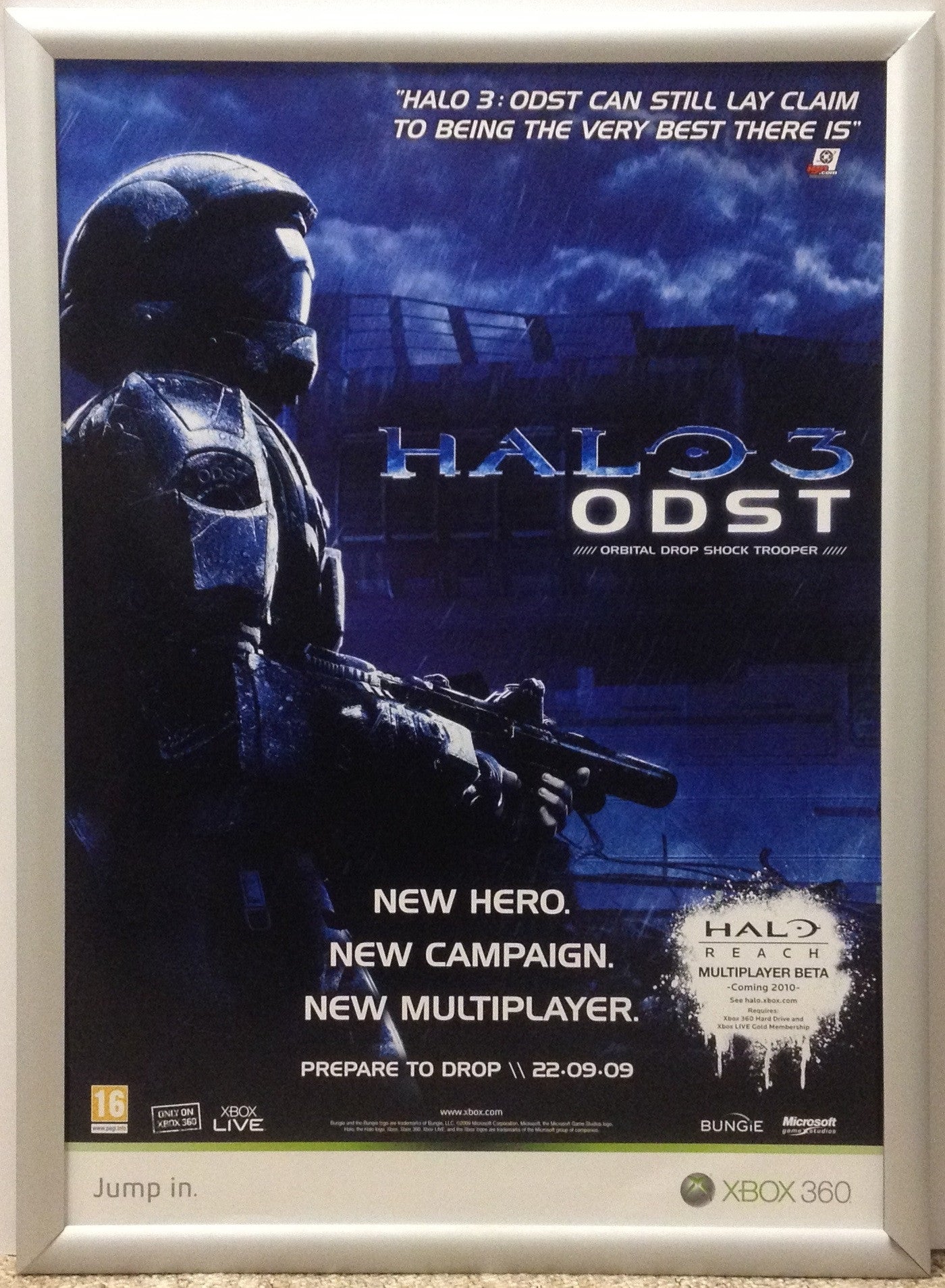halo 3 odst a2 promotional poster 1 the poster hut the poster hut