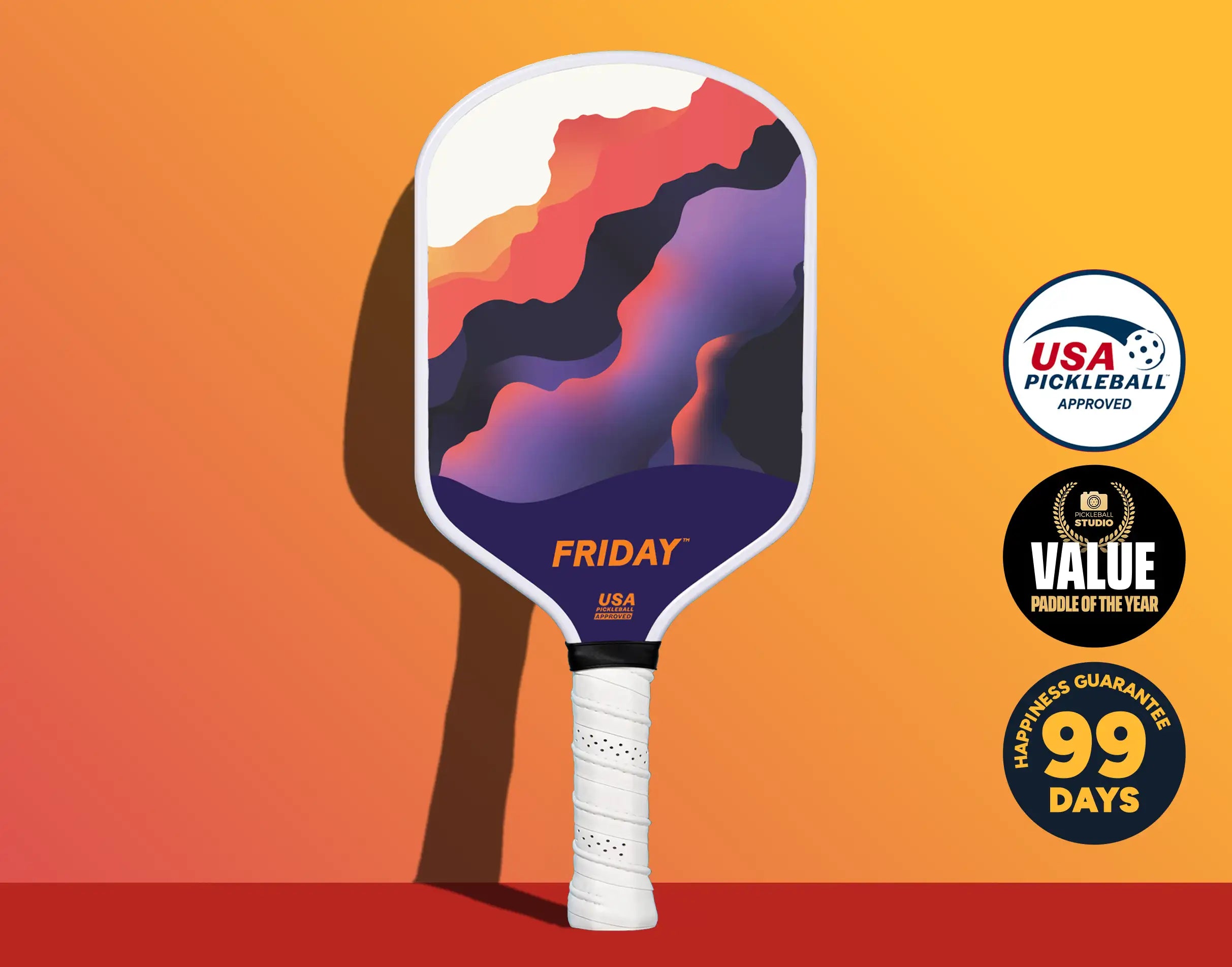 Friday Pickleball Paddle | Pro-Grade, Budget-Friendly