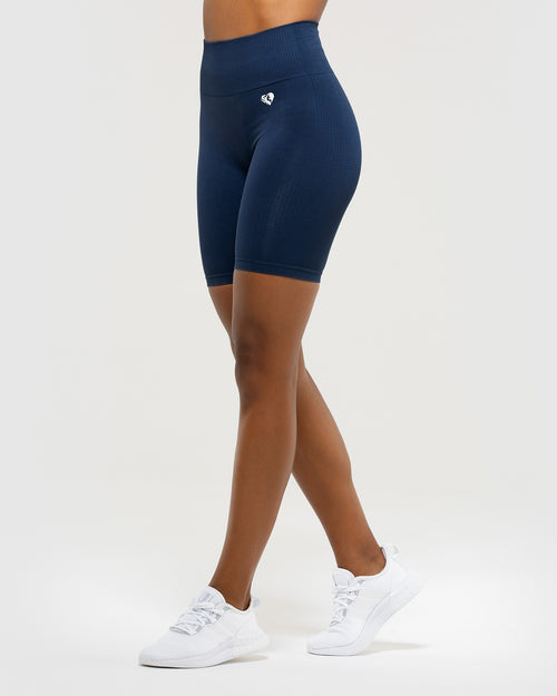 Power 6 Cycling Shorts - Navy Blue, Women's Shorts + Skorts