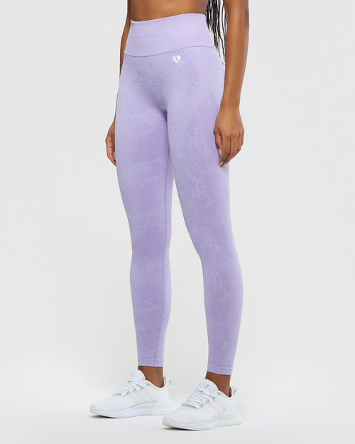 Mooslover Hot Pink Grey High Waist Tie Dye Leggings - $24 (40% Off