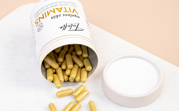 ageless skin vitamins in bottle 