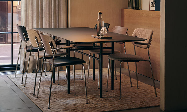 北歐設計餐桌｜Audo 史奈格系列餐桌 Snaregade Dining Table 北歐丹麥進口傢具品牌推薦 Menu