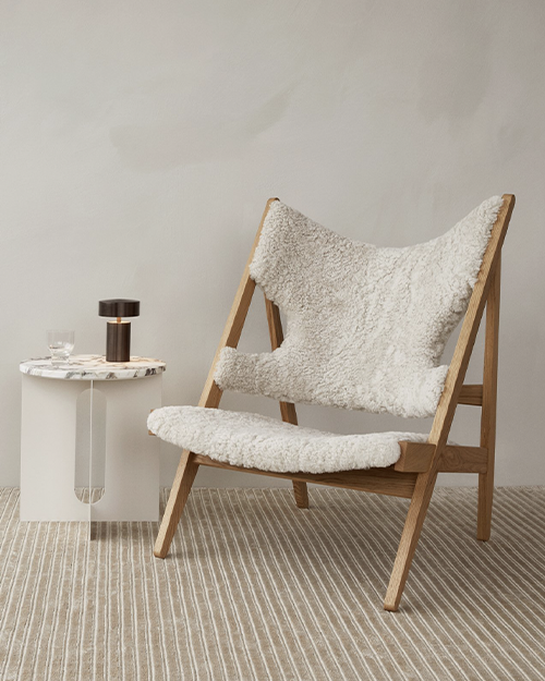 Ib Kofod-Larsen Knitting Chair by Menu