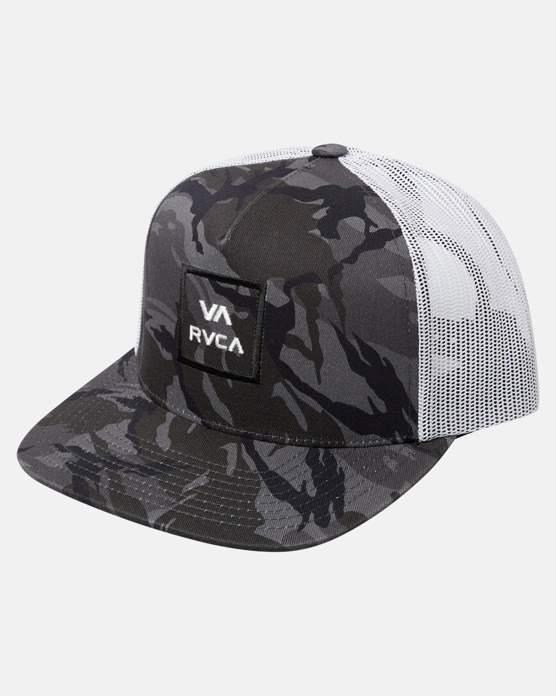 RVCA Trucker Hat - Black Camo