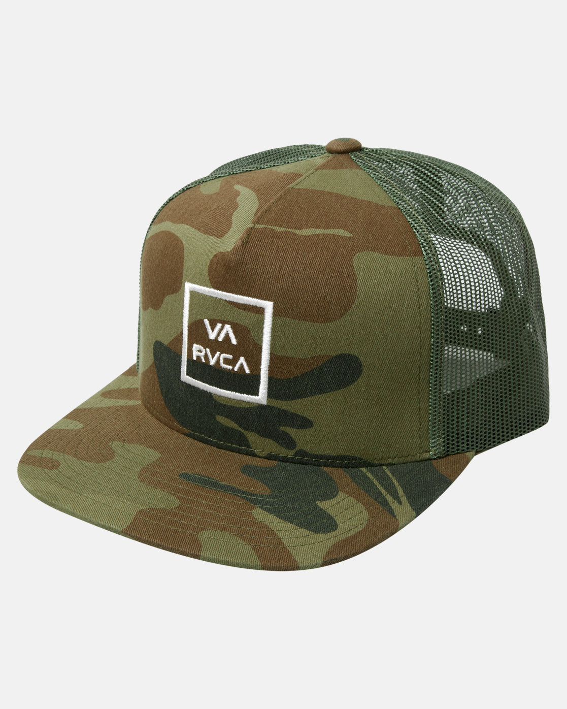 RVCA Trucker Hat - Olive Camo