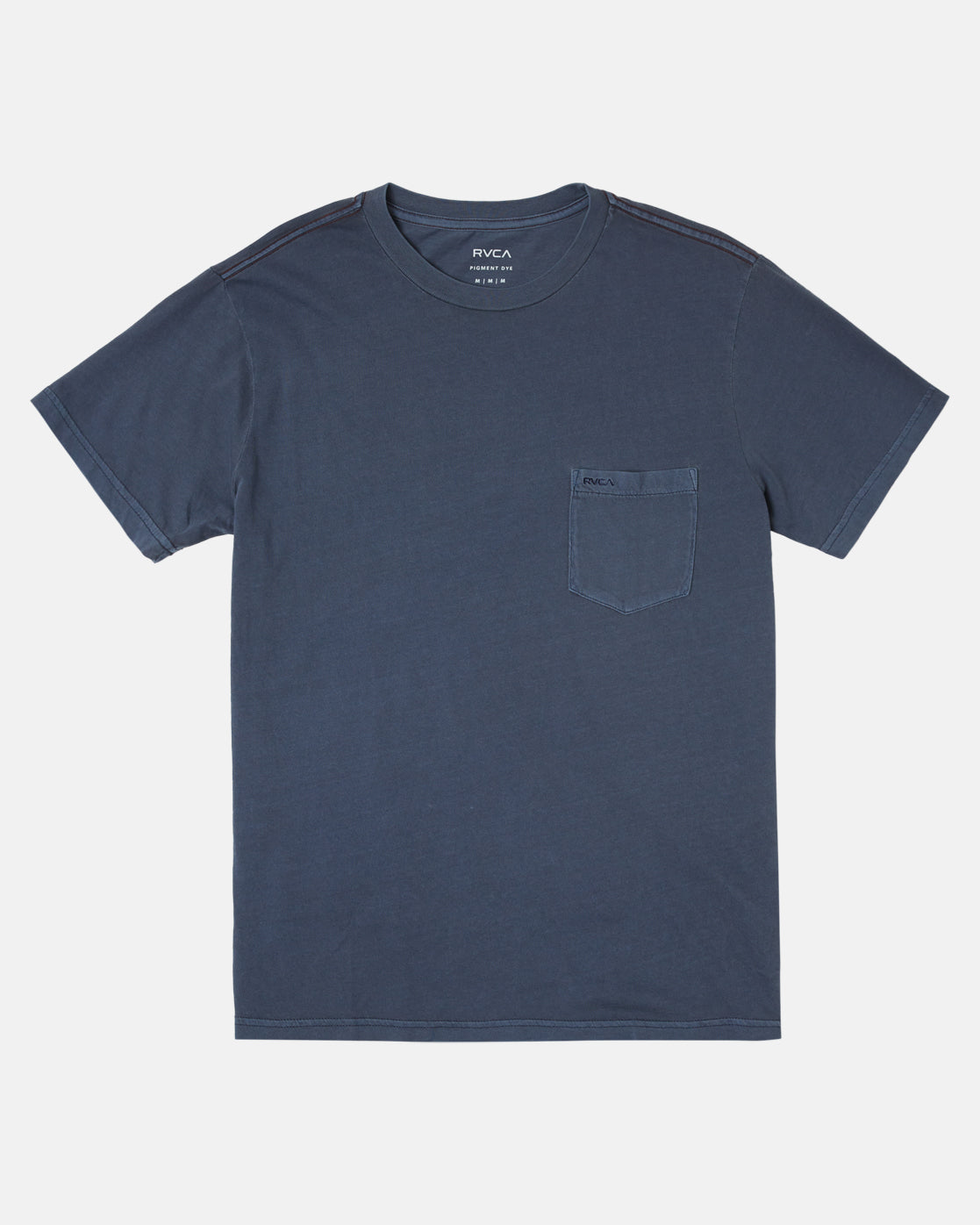 RVCA Pigment Pocket T-Shirt - Moody Blue