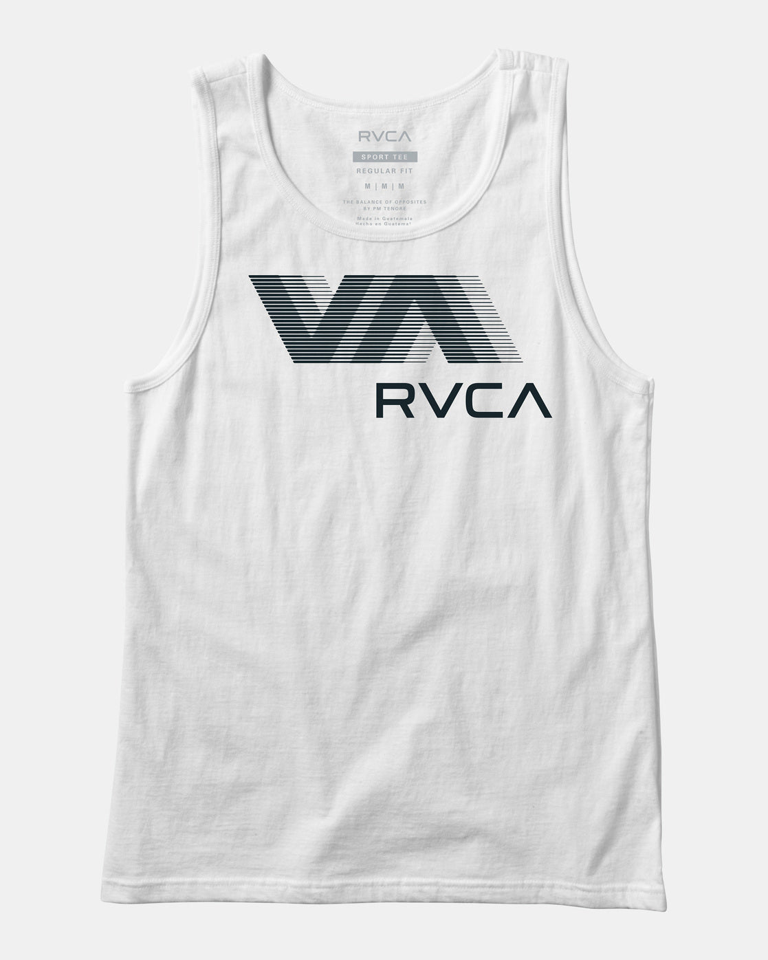 Boy'S Va Rvca Blur Tank - White