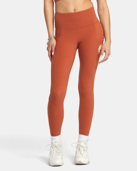 Legging Mono Orange  RectoVerso premium activewear for women - RectoVerso  Sports